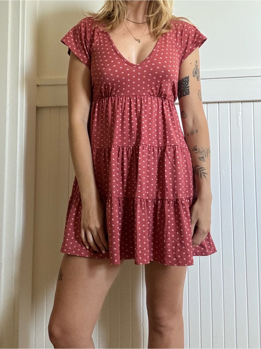 Pink dress